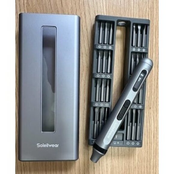 New Electric Screwdriver, 52 in 1 Electric Screwdriver Kit with 48 Magnetic Bit - Picture 1 of 2